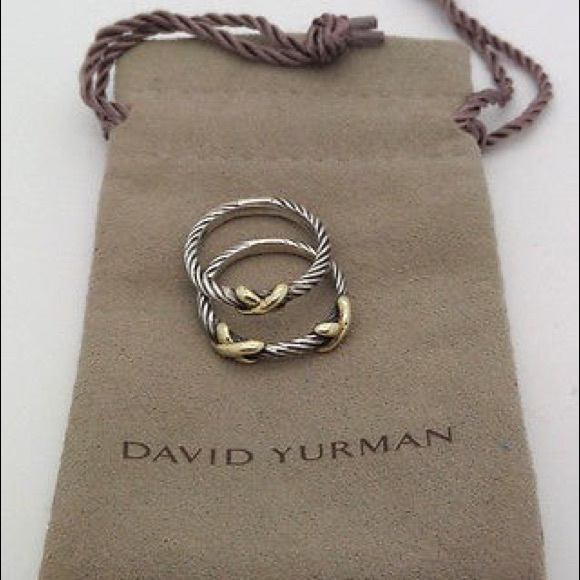 David Yurman Stack X Crossover Ring ISO - Picture 2 of 2